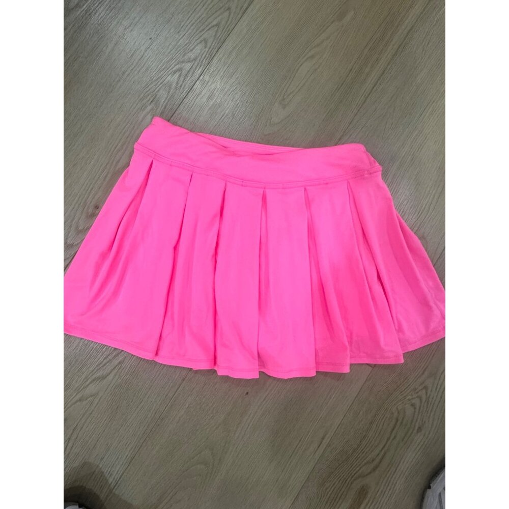 Big Girls Hot Pink Pleated Athletic Skort By Ideology L